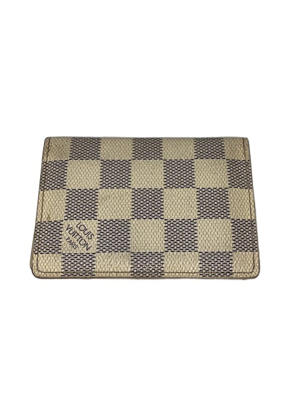 LOUIS VUITTON Organizer de Poche Damier Azur White